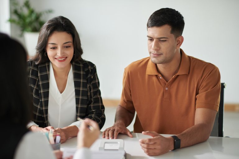 Couple Visiting Counselor